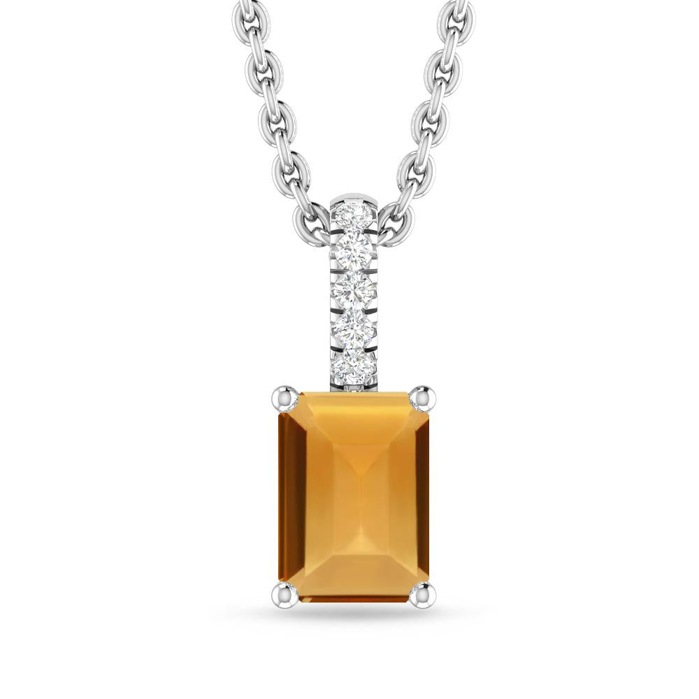 White Gold - Citrine