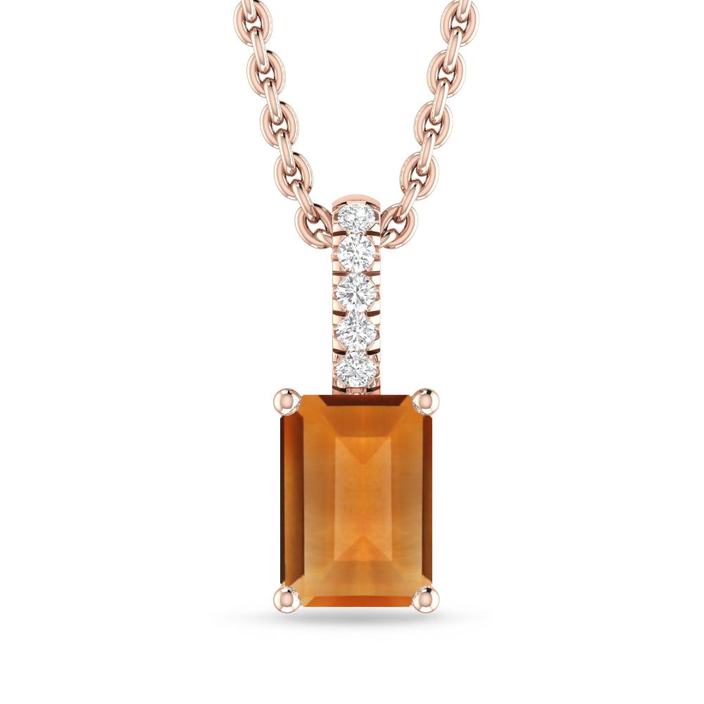 Rose Gold - Citrine