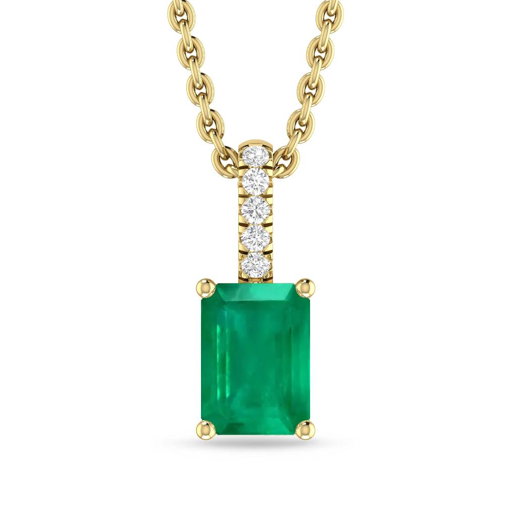 Yellow Gold - Emerald