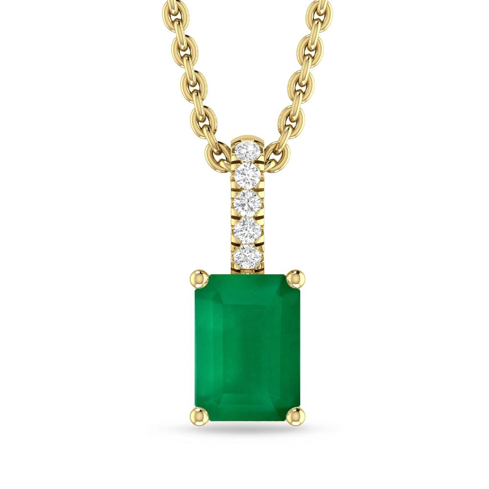 Yellow Gold - Emerald