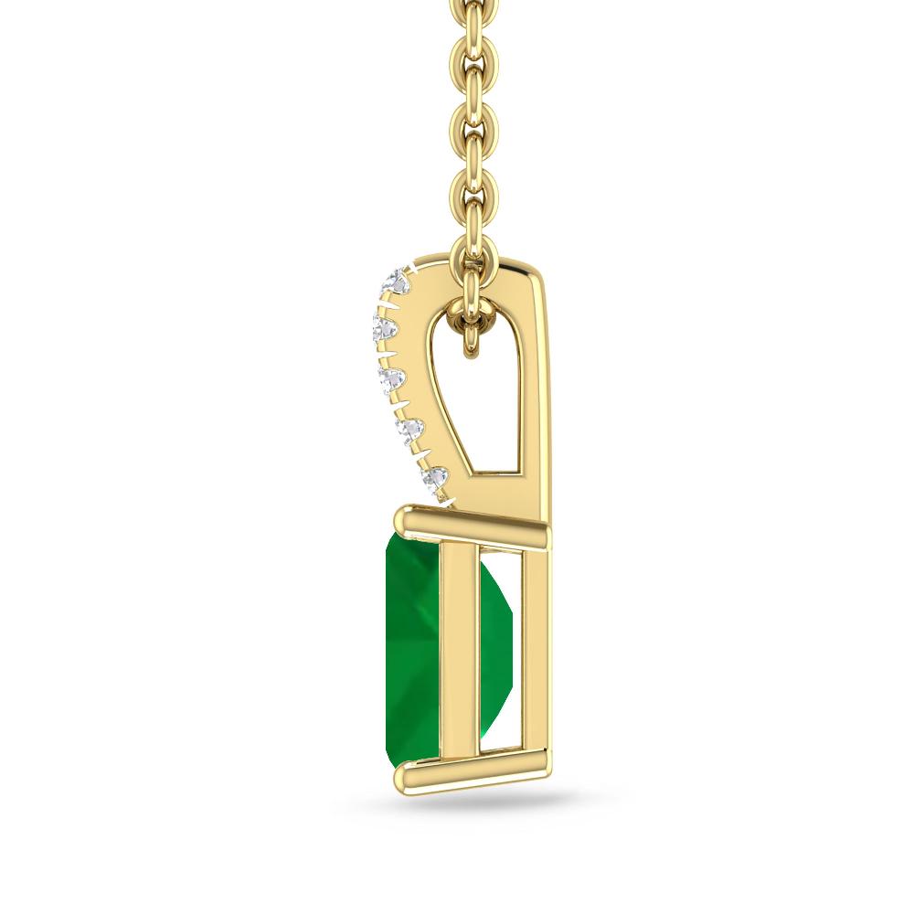 Yellow Gold - Emerald