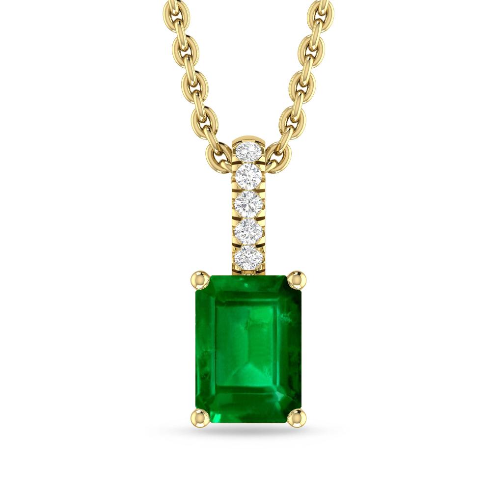 Yellow Gold - Emerald