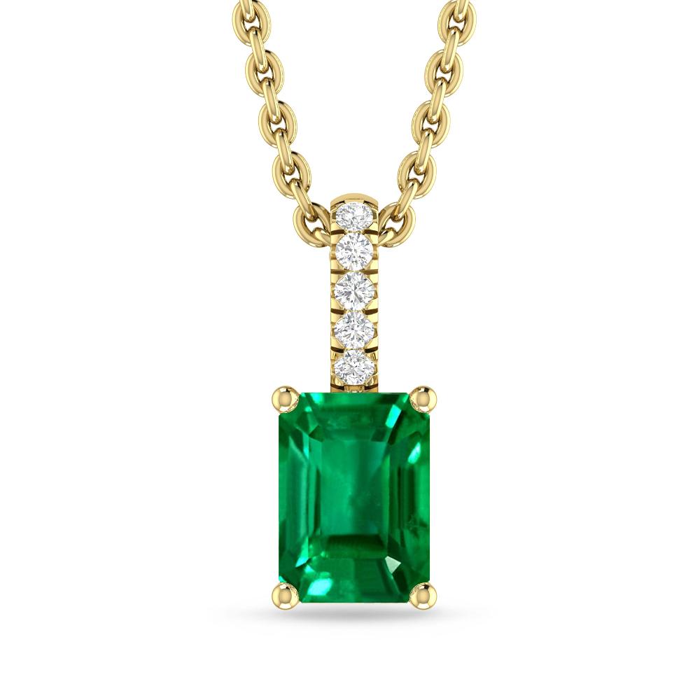 Yellow Gold - Emerald