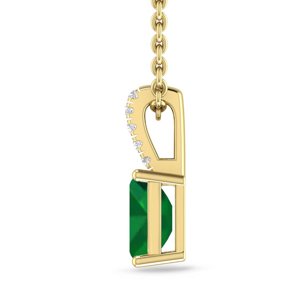 Yellow Gold - Emerald