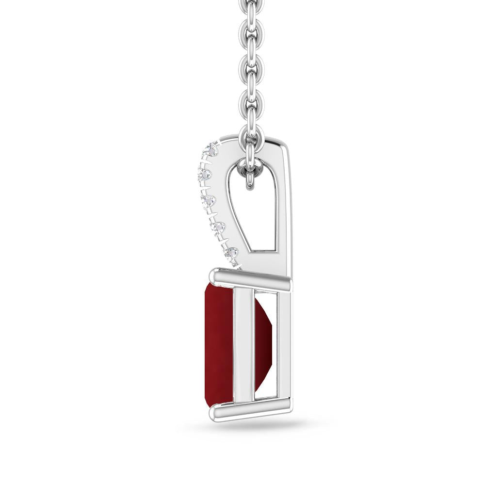 White Gold - Garnet