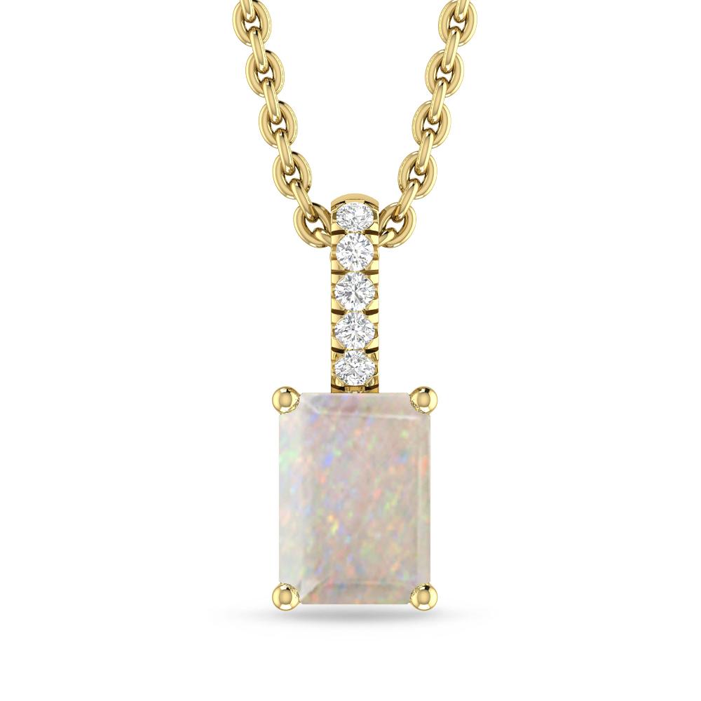 Yellow Gold - Opal