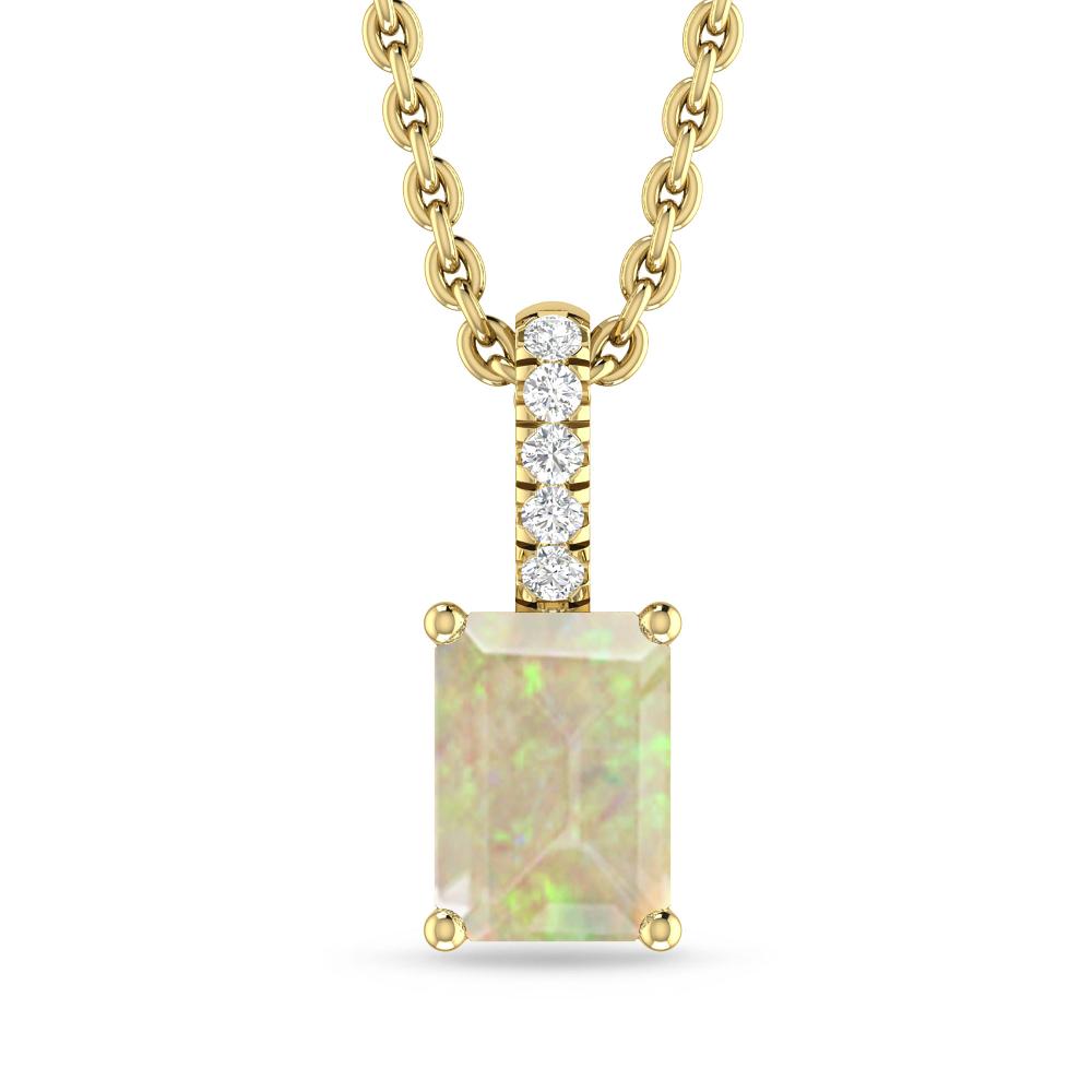 Yellow Gold - Opal