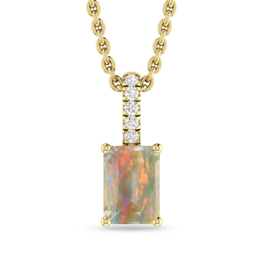 Yellow Gold - Opal