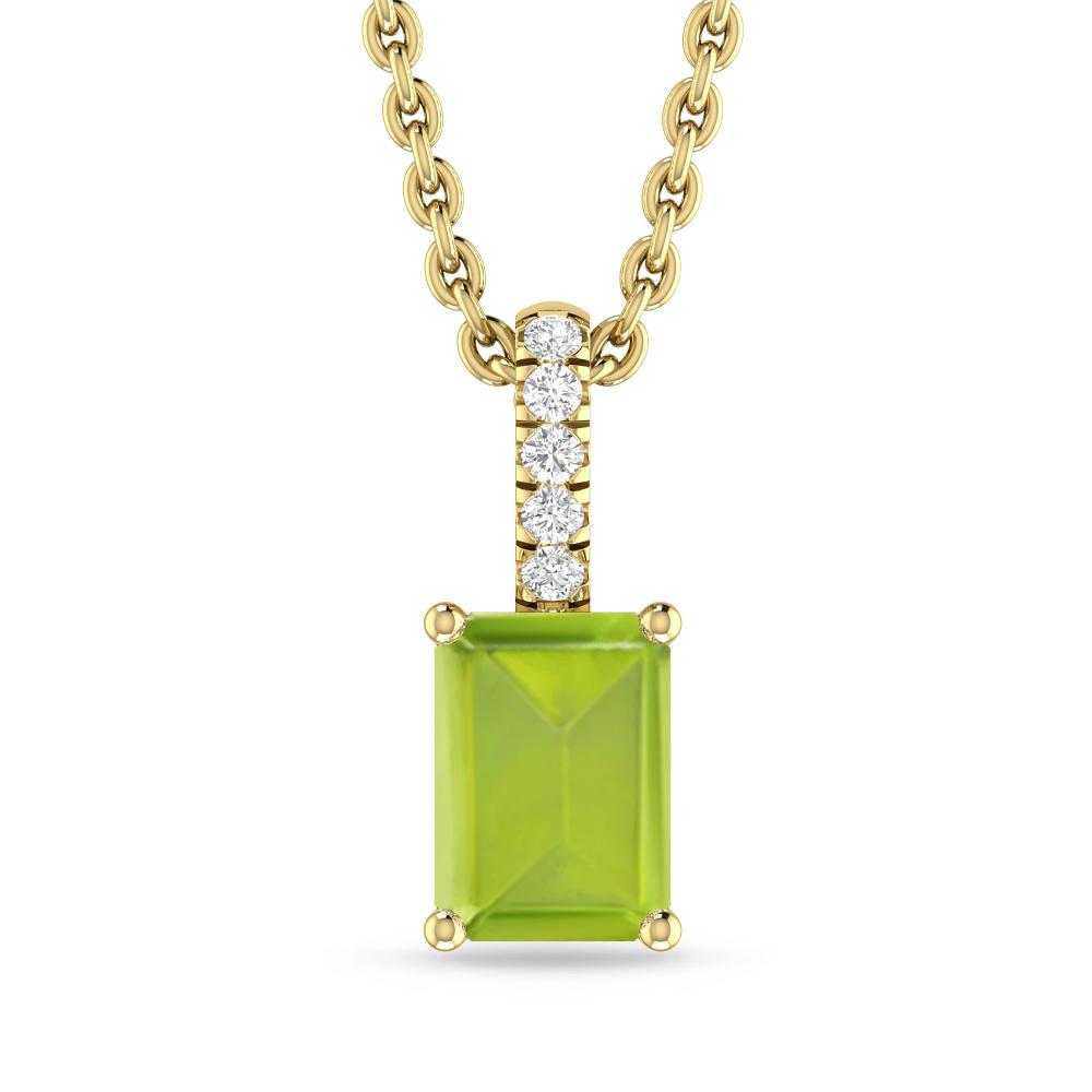 Yellow Gold - Peridot