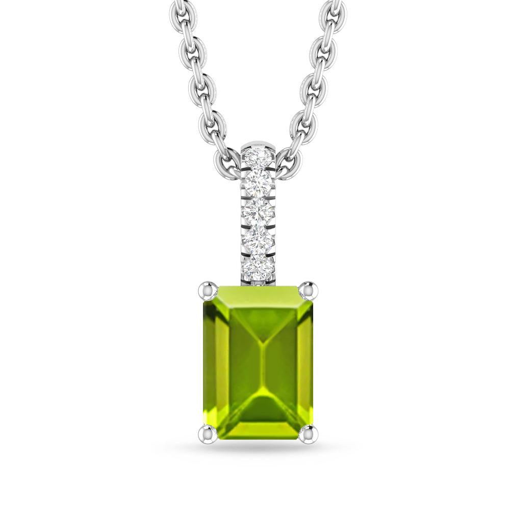 White Gold - Peridot