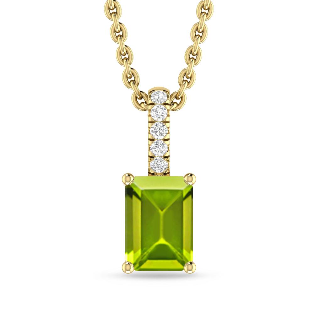 Yellow Gold - Peridot