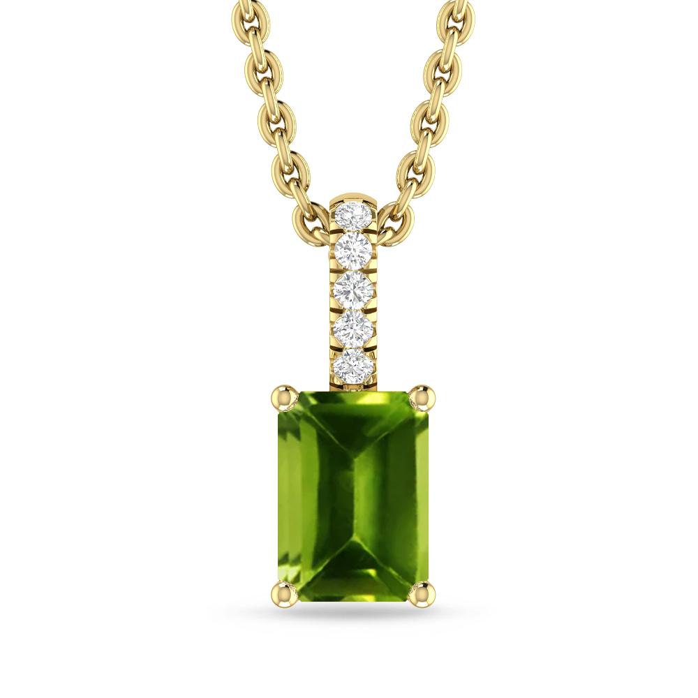 Yellow Gold - Peridot