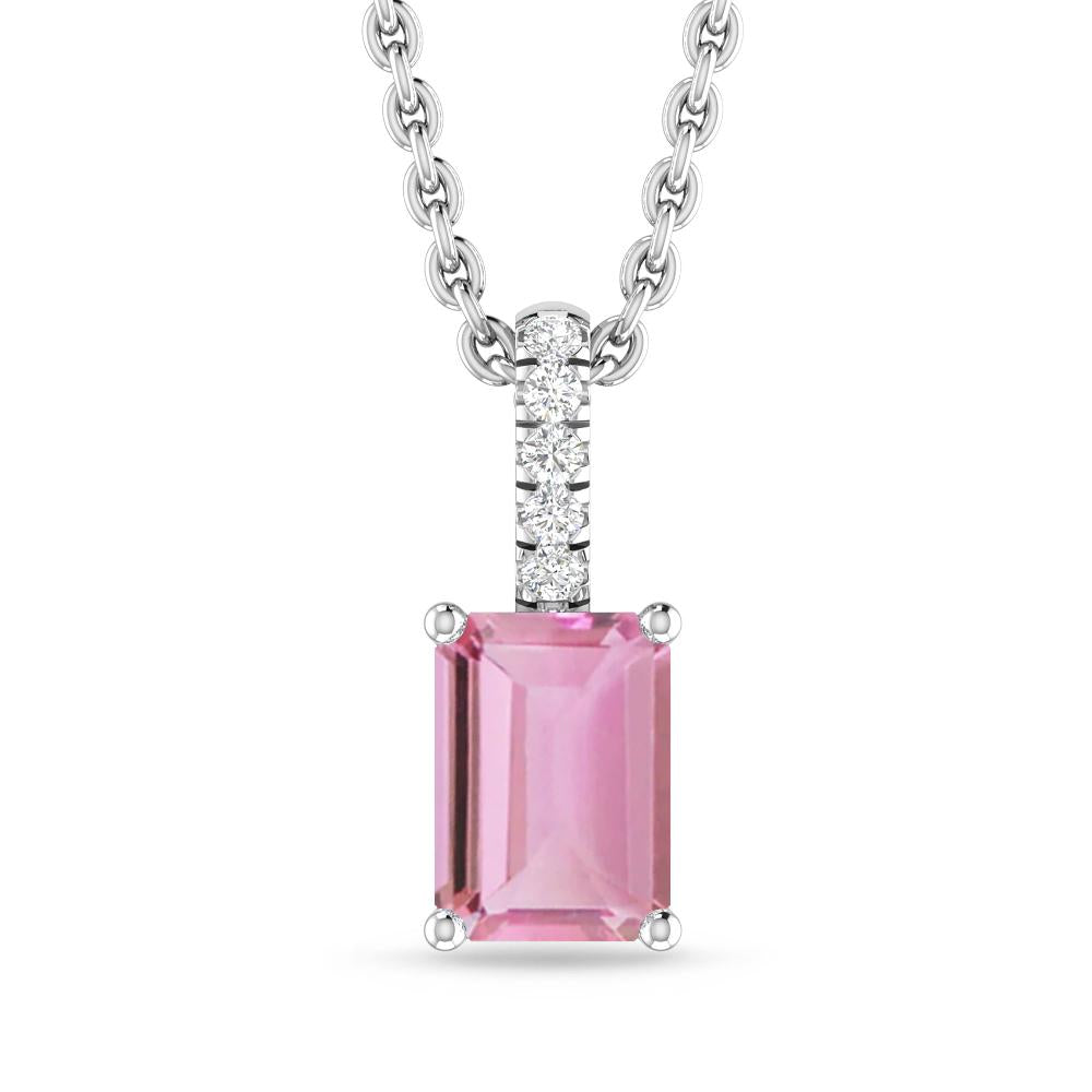 White Gold - Pink Tourmaline