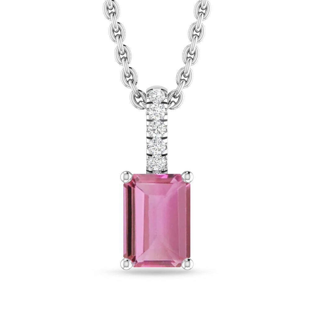 White Gold - Pink Tourmaline