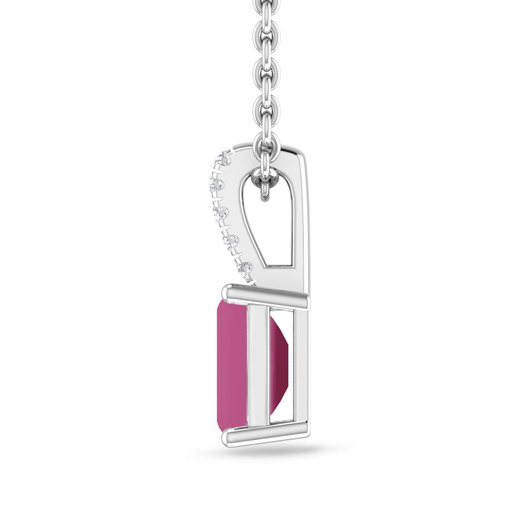 White Gold - Pink Tourmaline