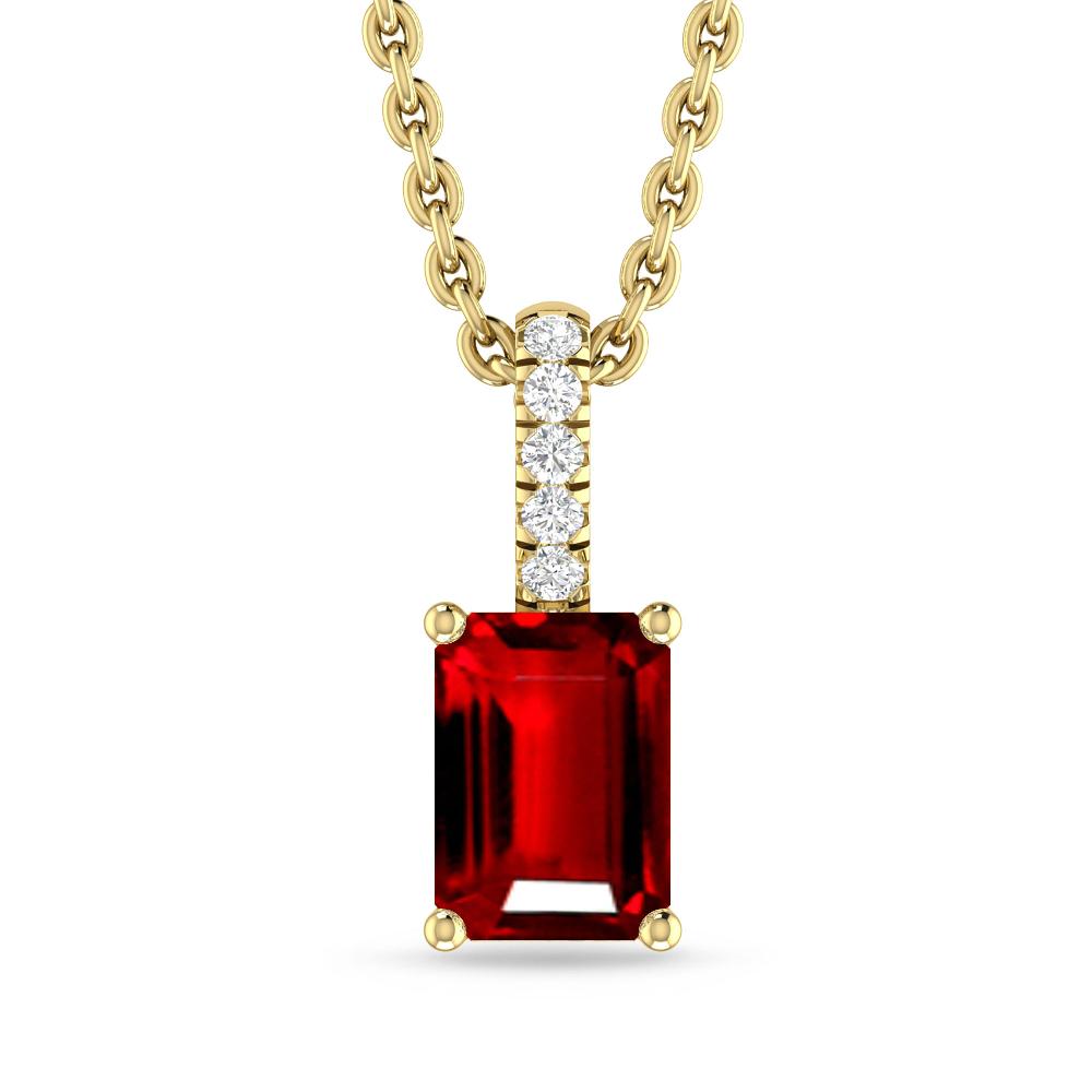 Yellow Gold - Ruby