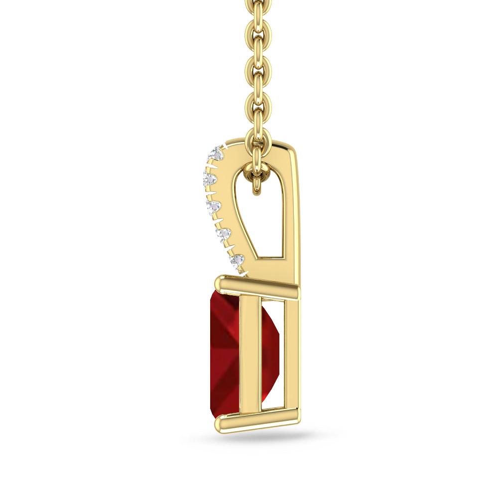 Yellow Gold - Ruby