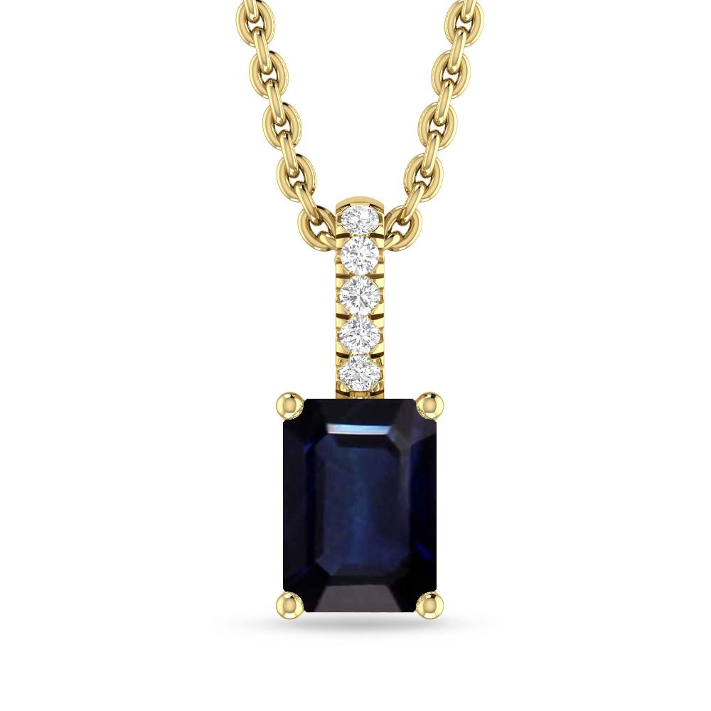 Yellow Gold - Sapphire