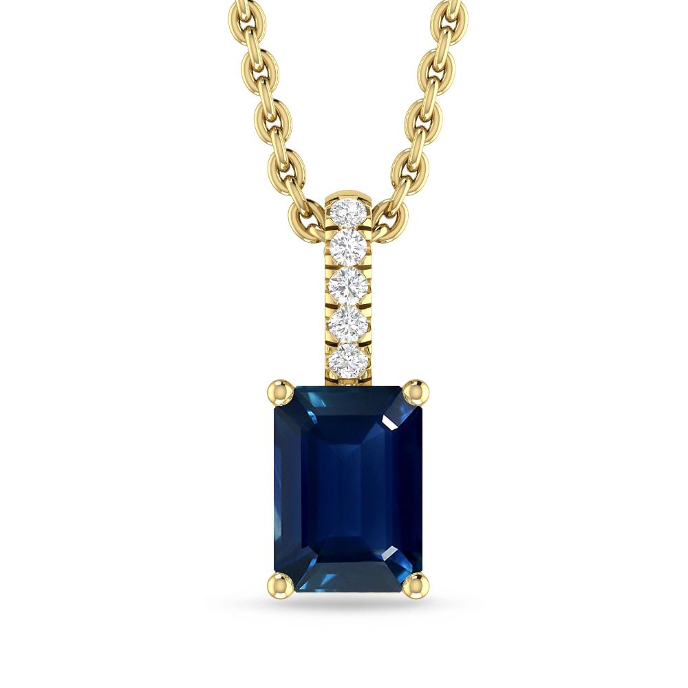 Yellow Gold - Sapphire