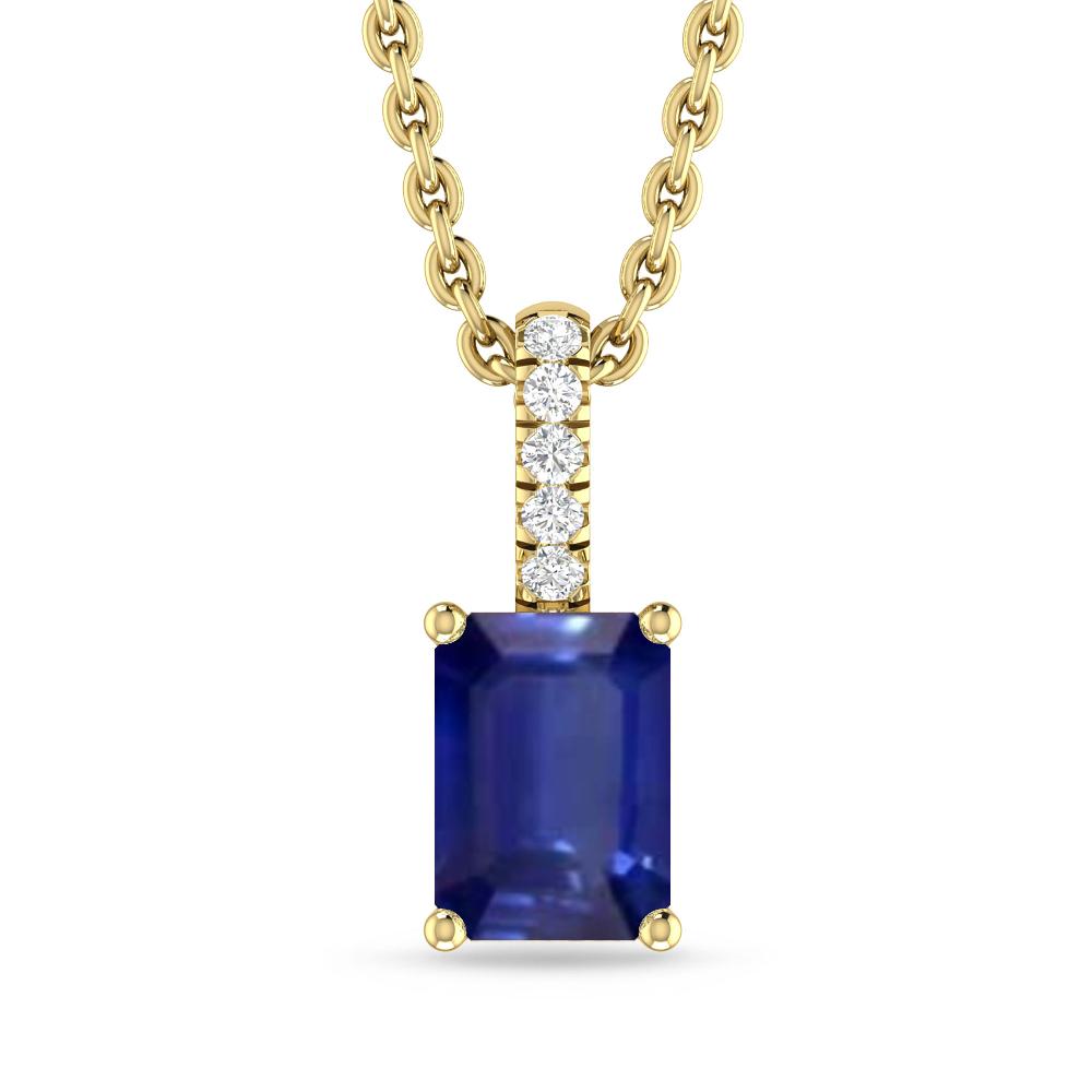 Yellow Gold - Sapphire