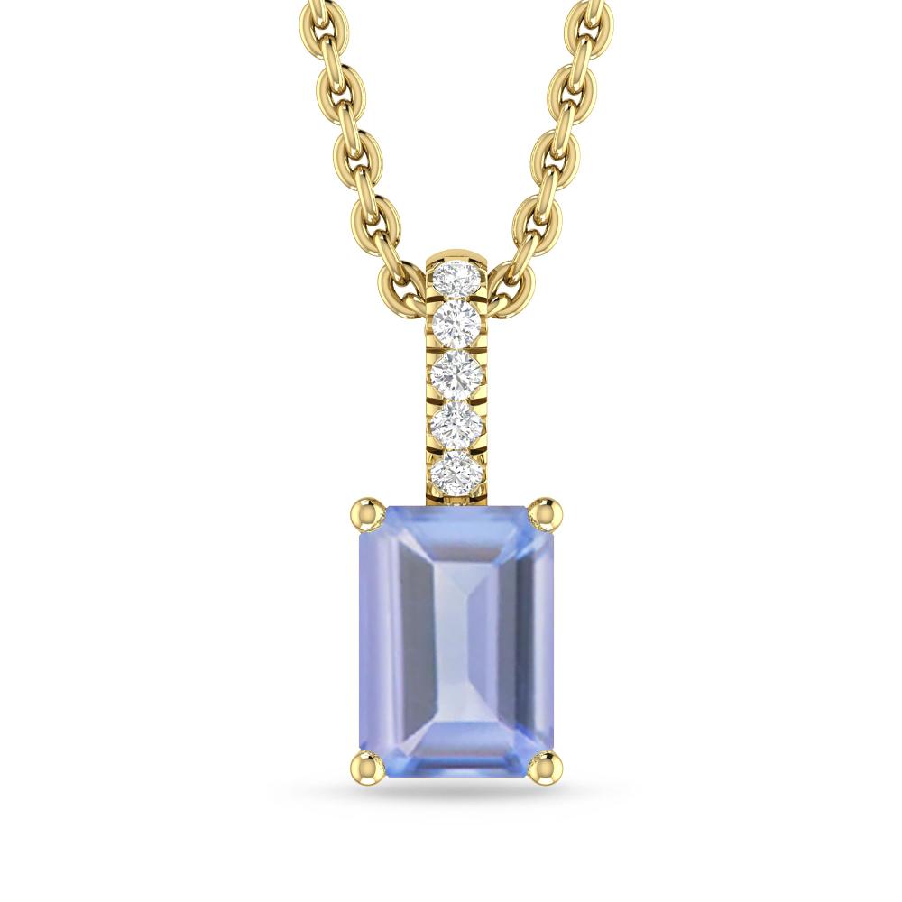 Yellow Gold - Tanzanite