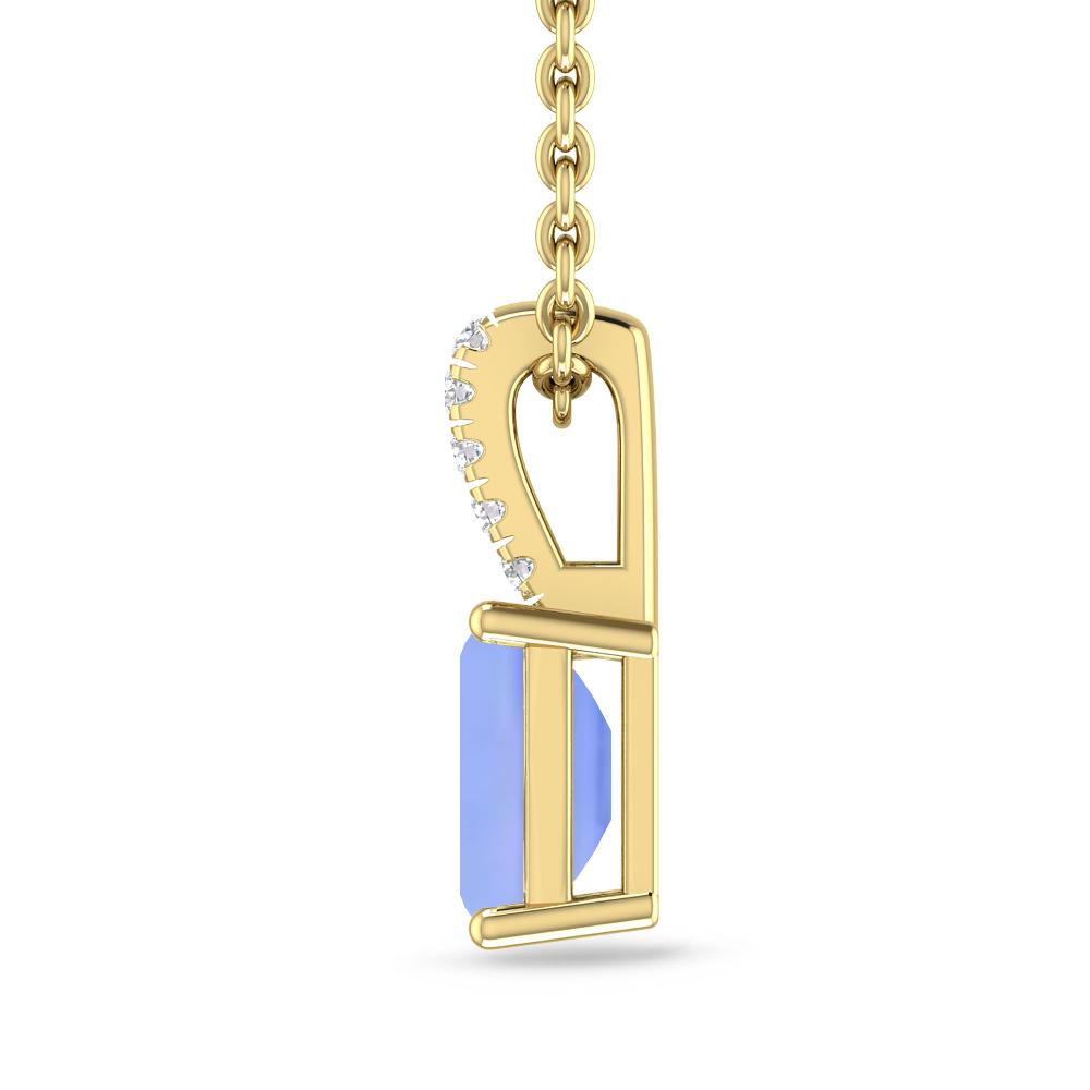 Yellow Gold - Tanzanite