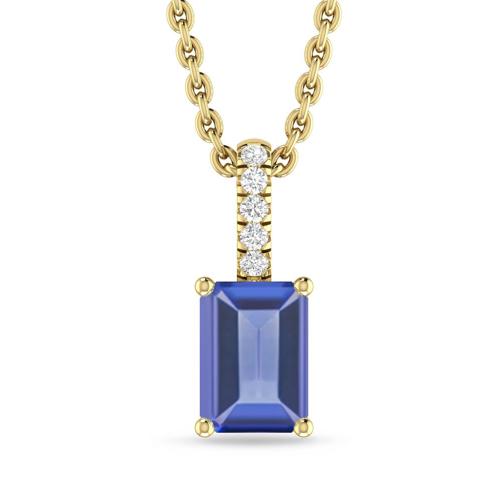 Yellow Gold - Tanzanite