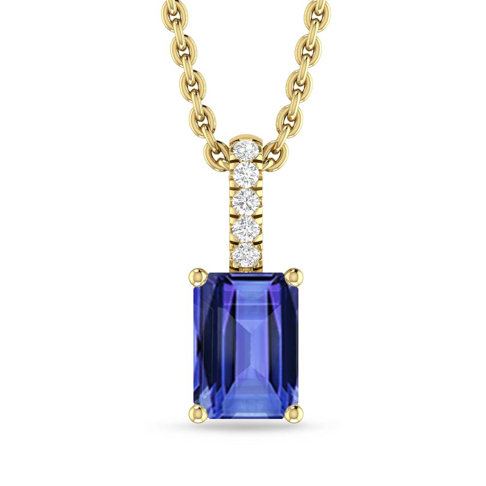 Yellow Gold - Tanzanite