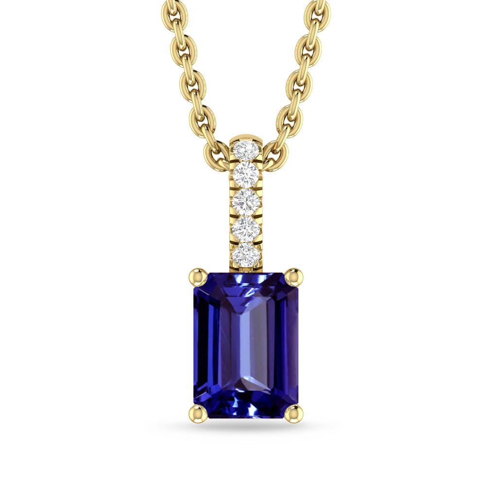 Yellow Gold - Tanzanite