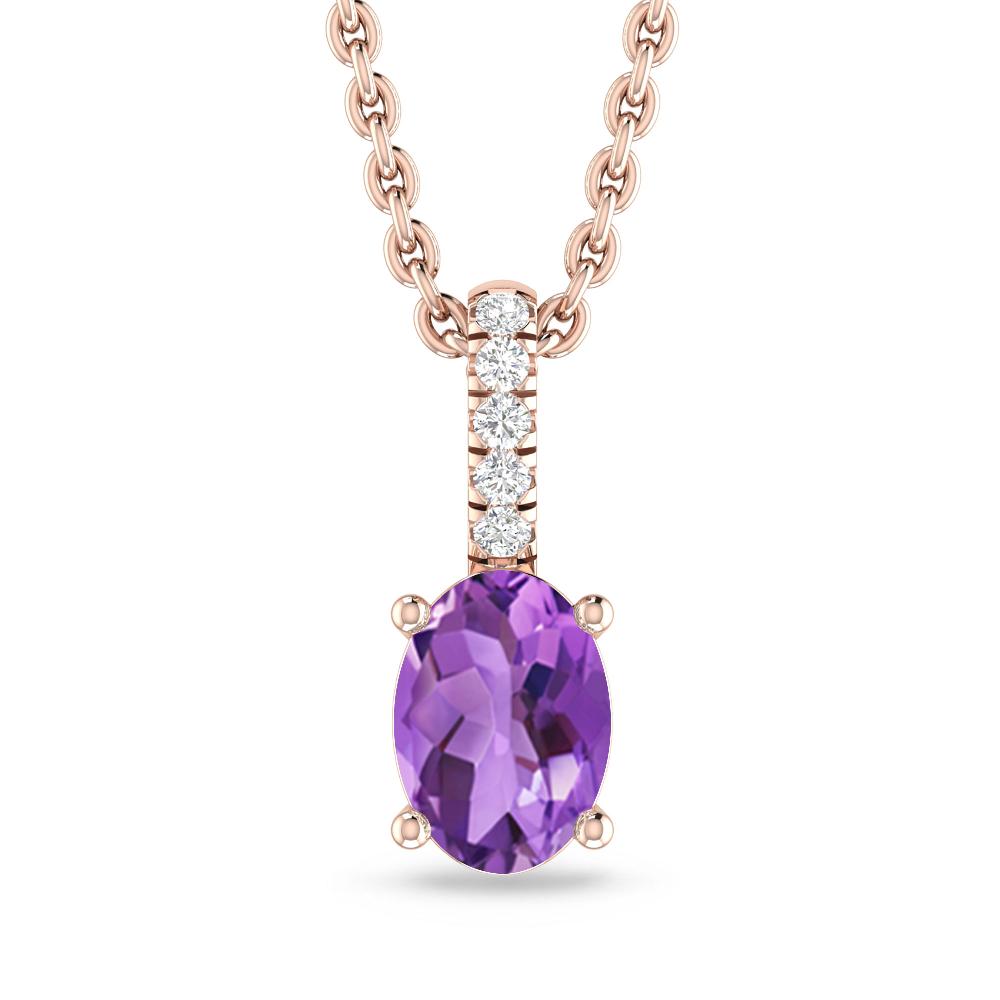 Rose Gold - Amethyst