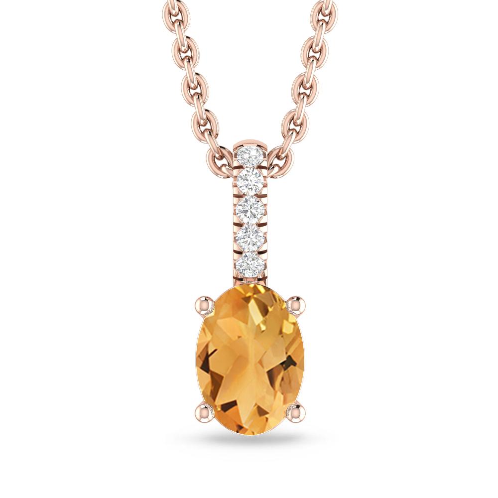 Rose Gold - Citrine