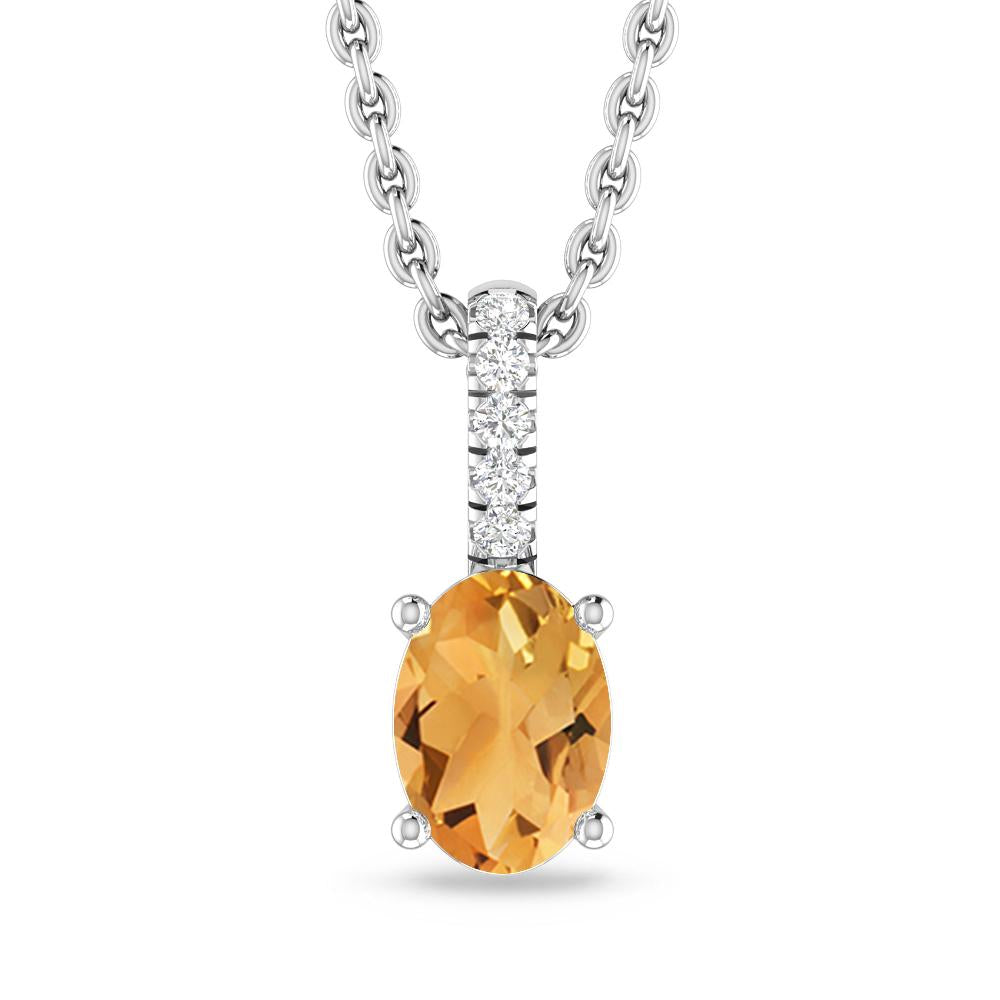 White Gold - Citrine