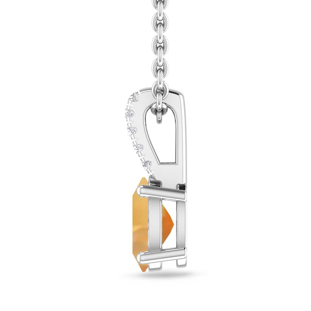 White Gold - Citrine