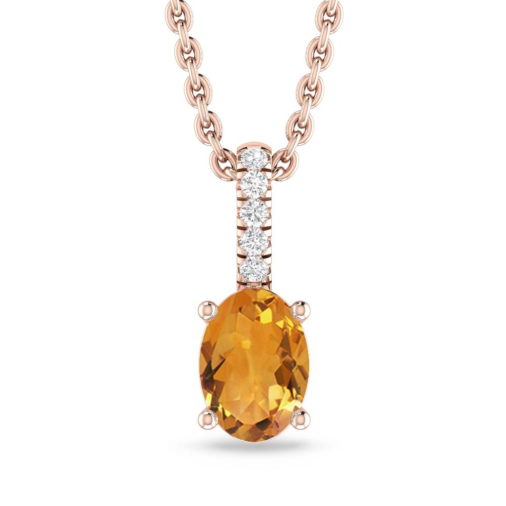 Rose Gold - Citrine