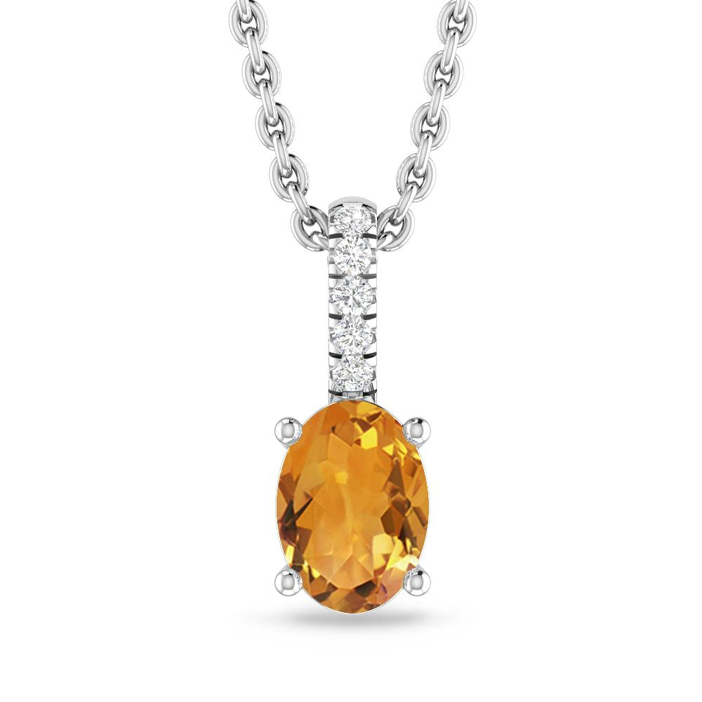 White Gold - Citrine