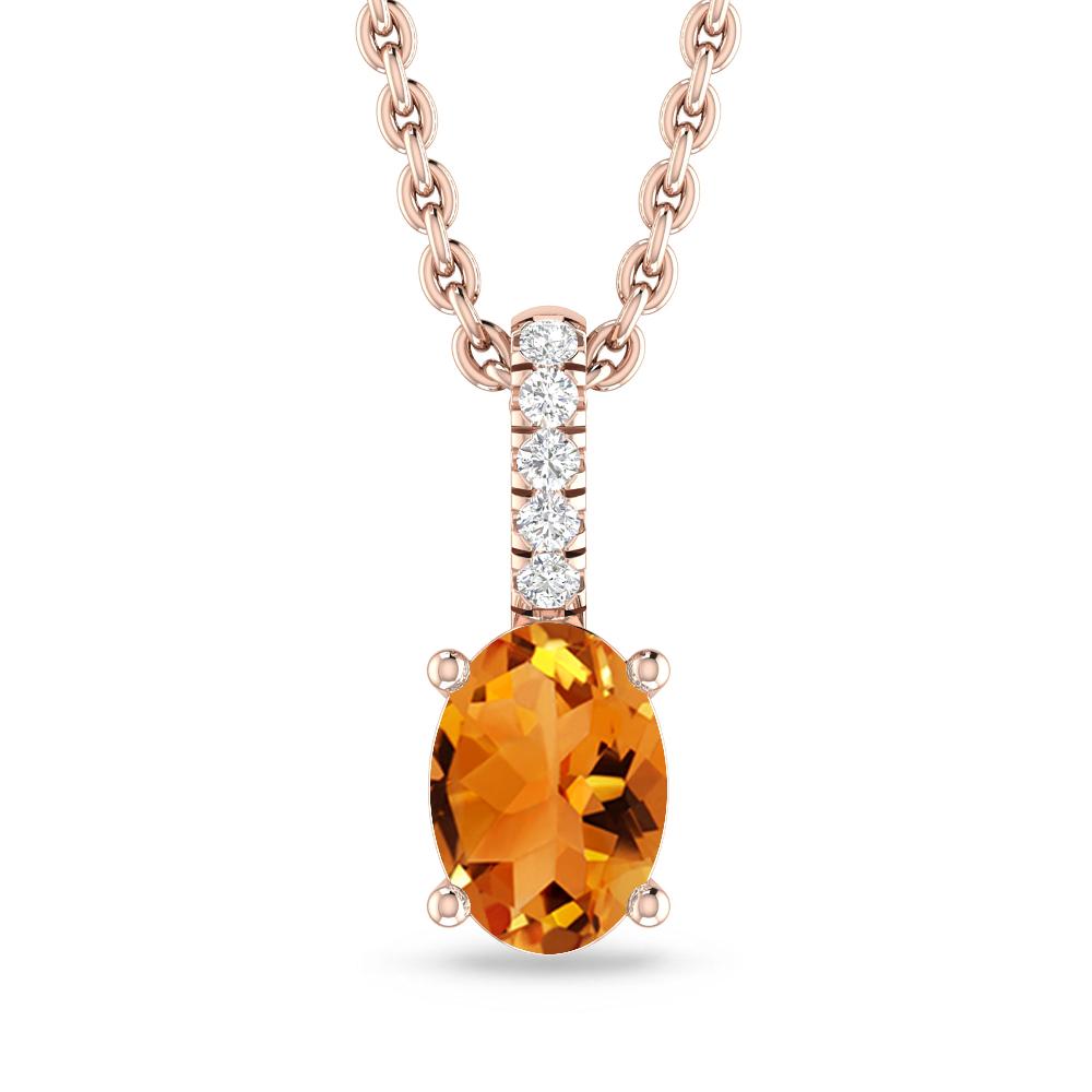 Rose Gold - Citrine