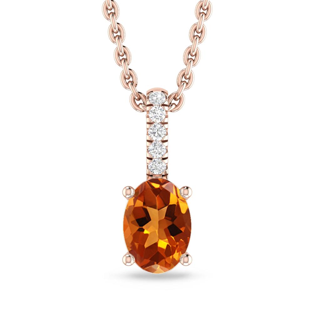 Rose Gold - Citrine