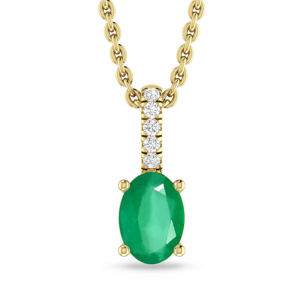 Yellow Gold - Emerald