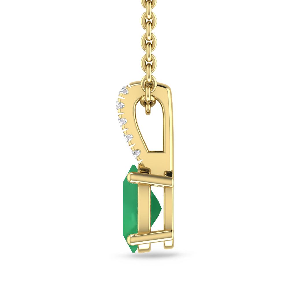 Yellow Gold - Emerald