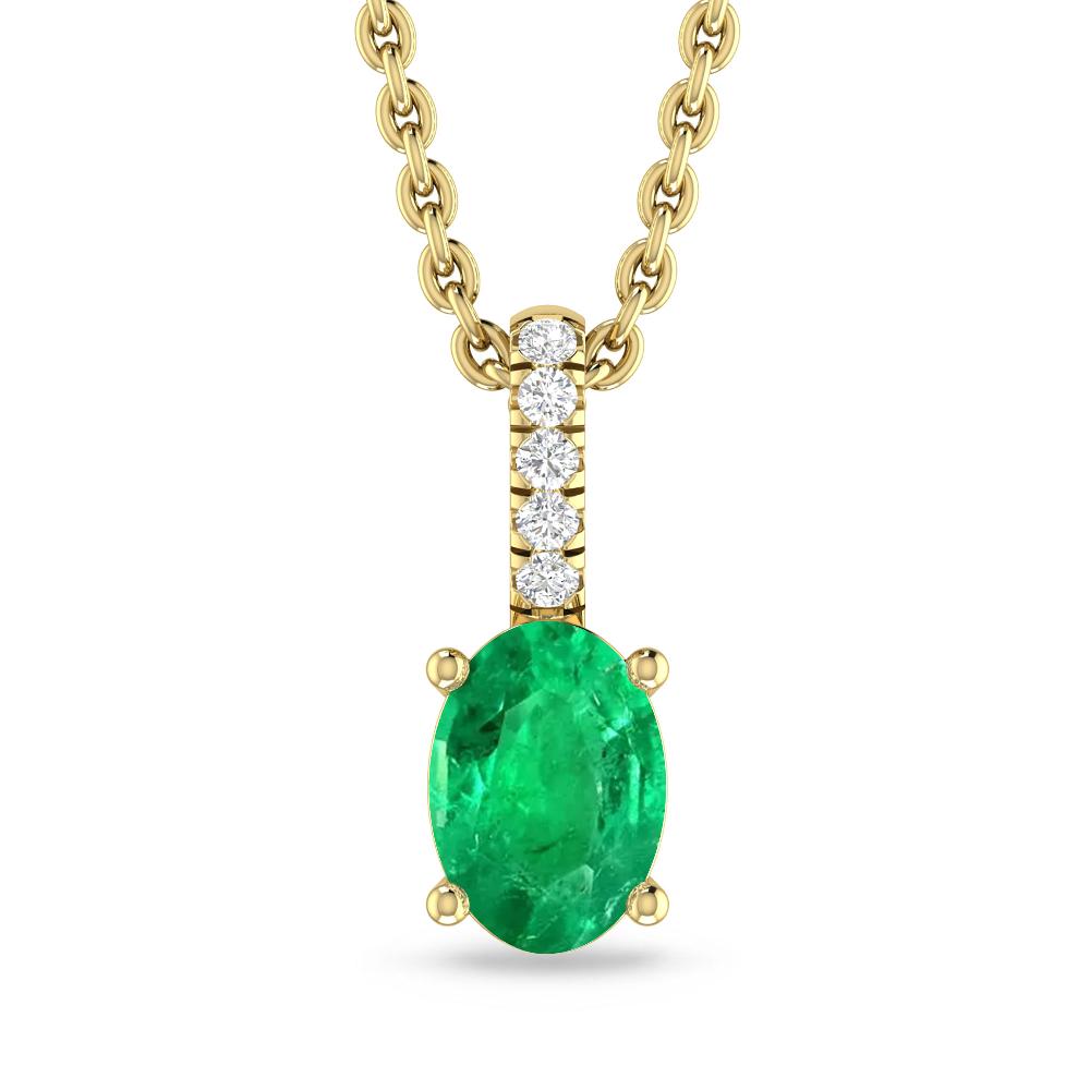 Yellow Gold - Emerald