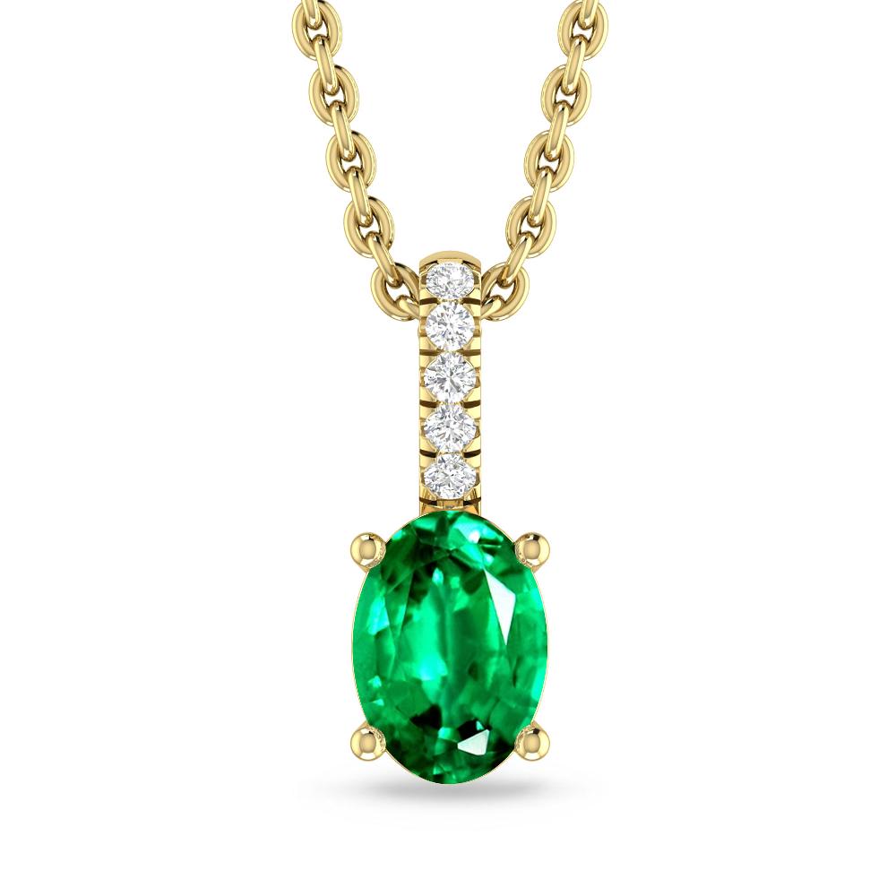 Yellow Gold - Emerald