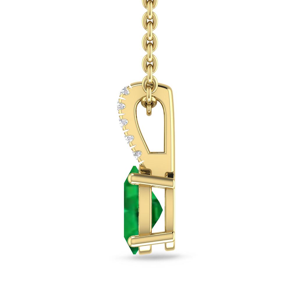 Yellow Gold - Emerald