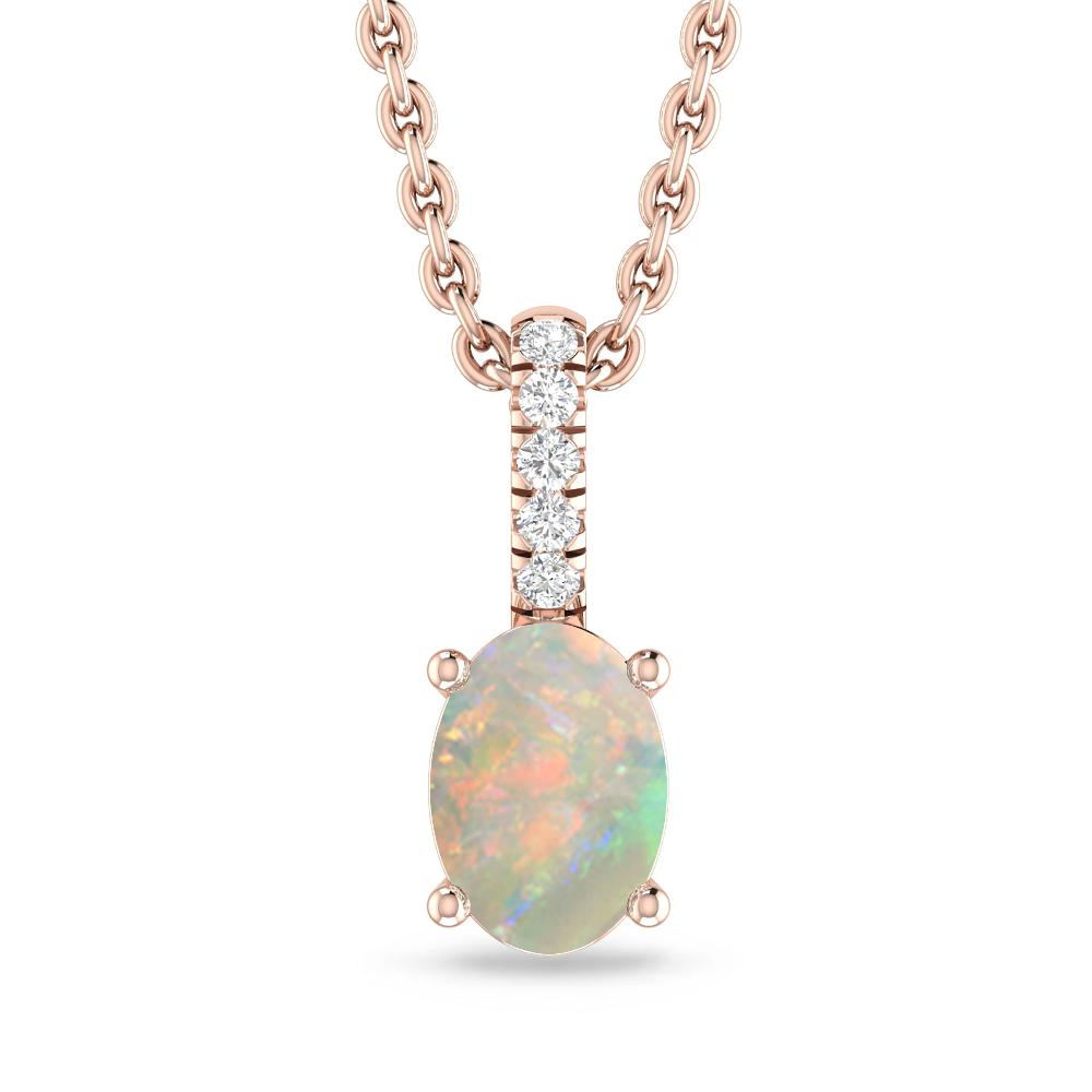 Rose Gold - Opal