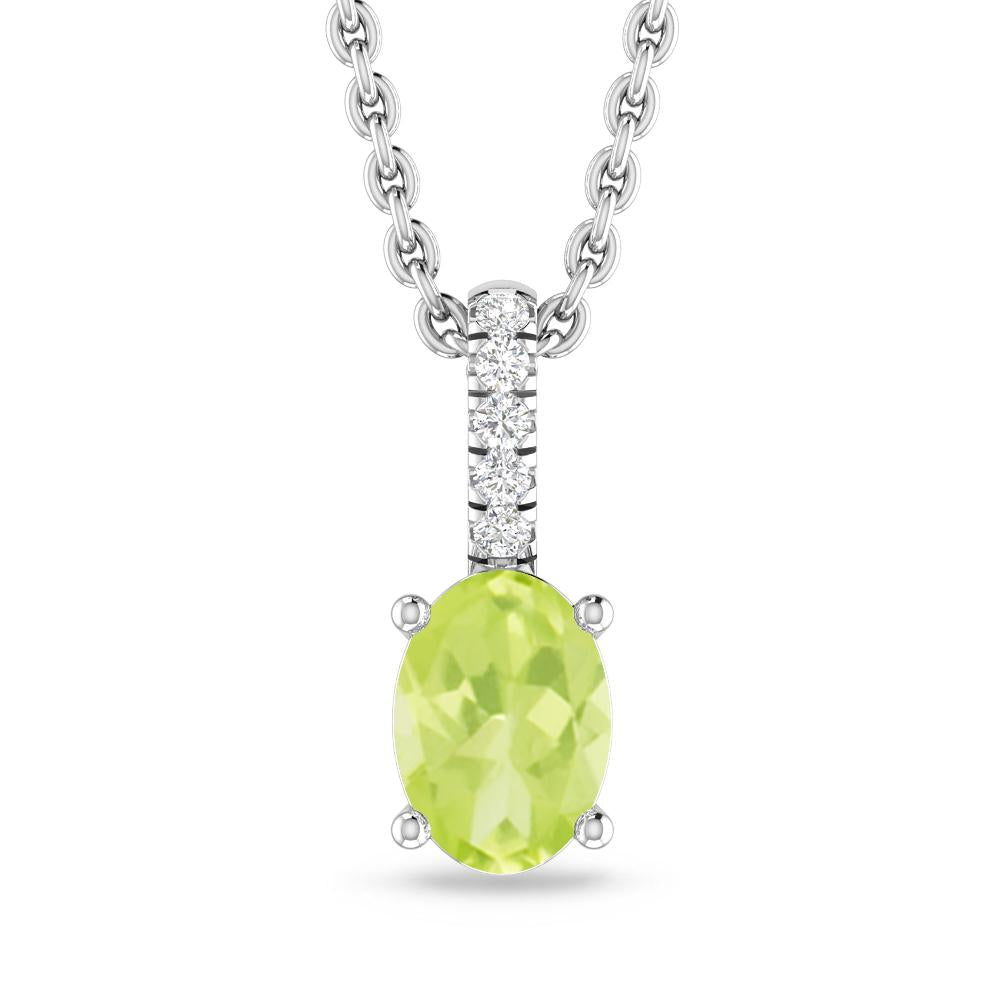 White Gold - Peridot