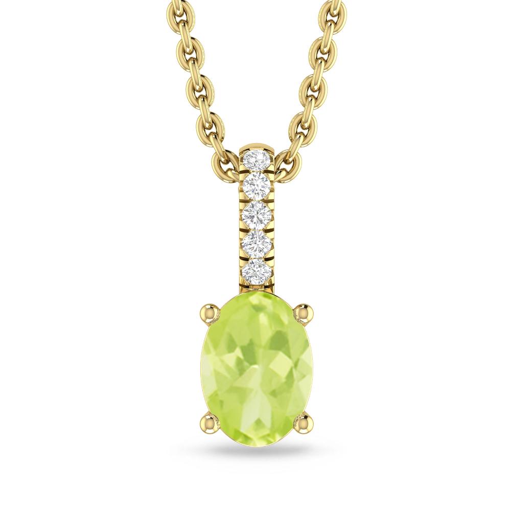 Yellow Gold - Peridot