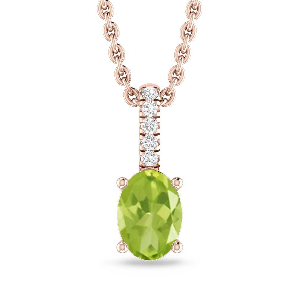 Rose Gold - Peridot