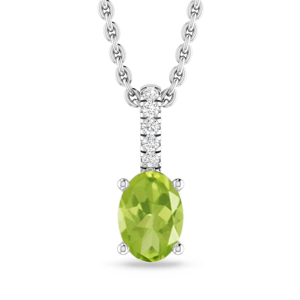 White Gold - Peridot