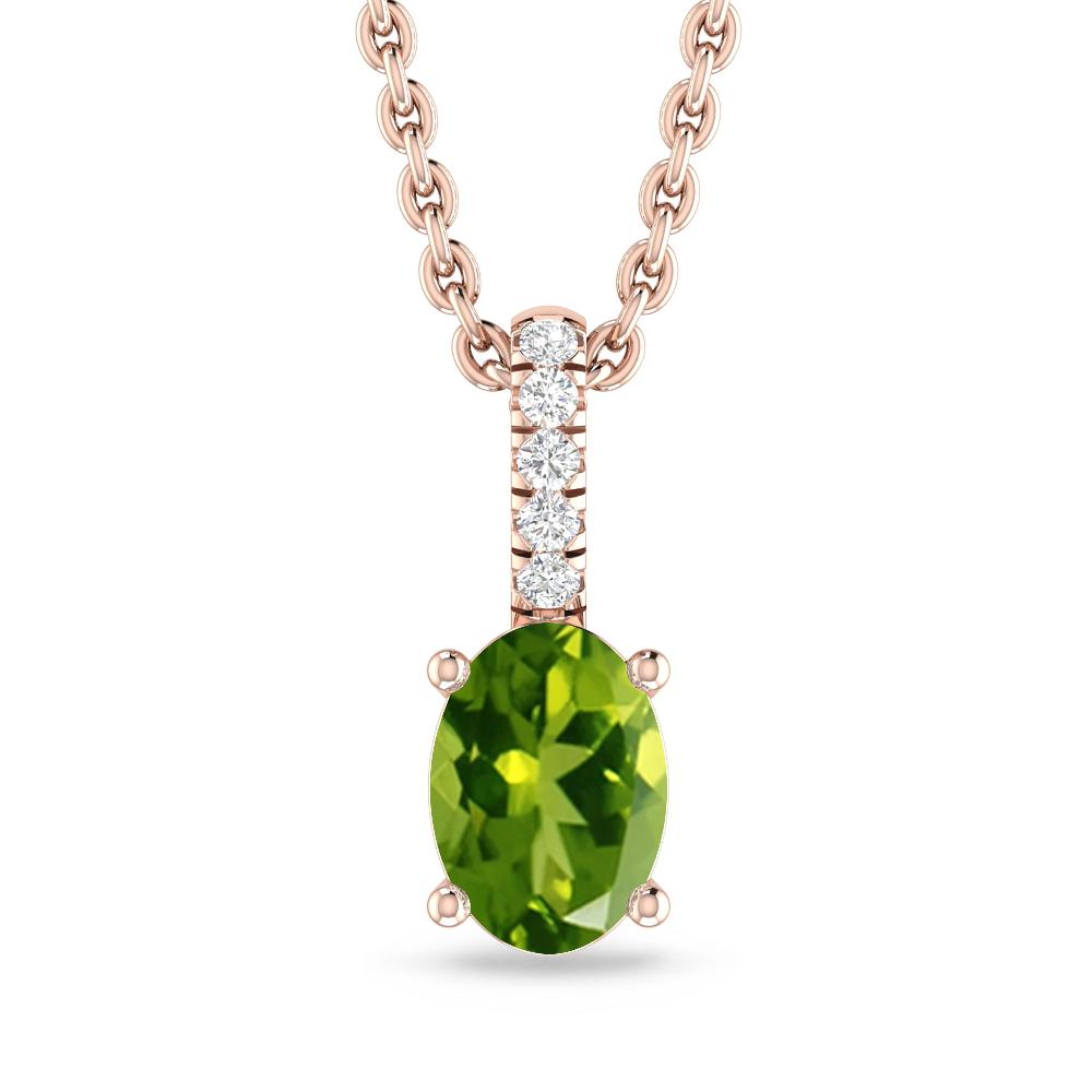 Rose Gold - Peridot