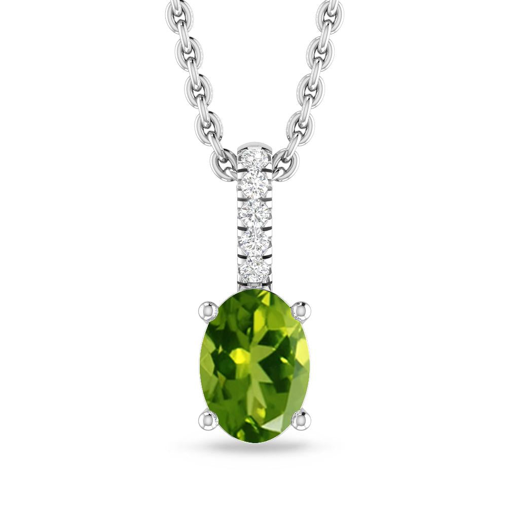 White Gold - Peridot