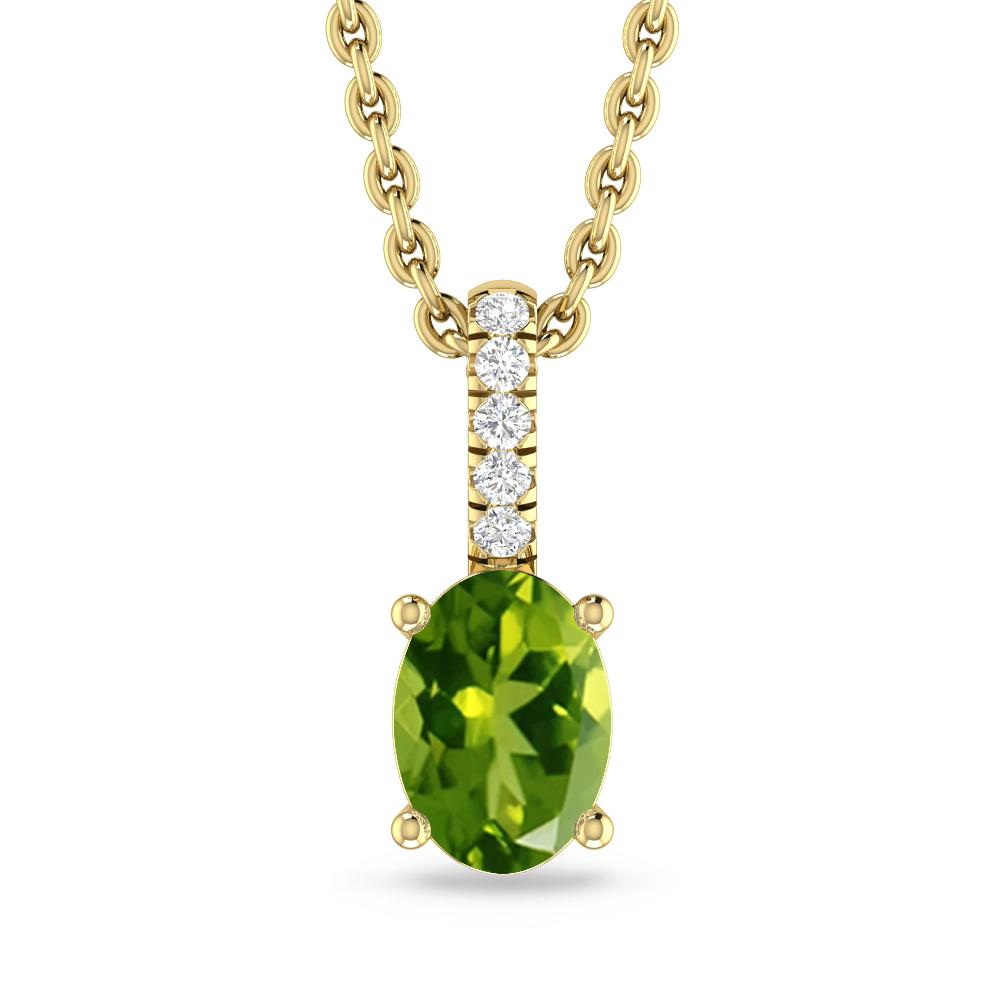 Yellow Gold - Peridot